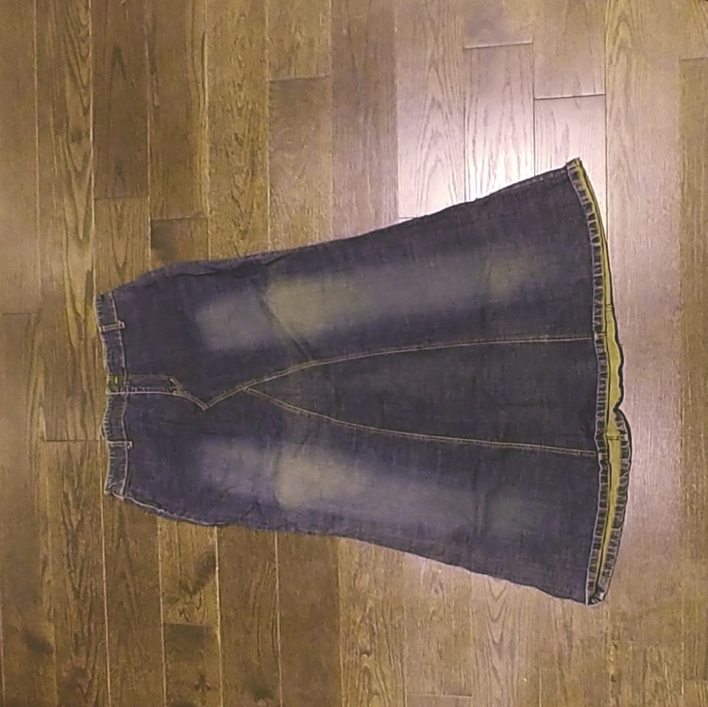 Newport News long Jean skirt